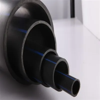 HDPE Waasser Pipe Black Faarf